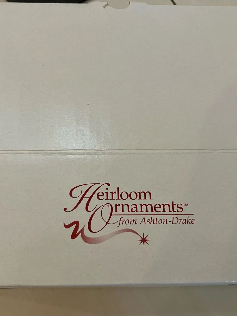 Ashton Drake collectible set of 3 Angel Toes ornaments